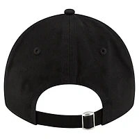 Men's New Era  Black Brooklyn Nets 9TWENTY 2.0 Adjustable Hat