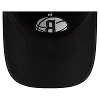 Men's New Era  Black Brooklyn Nets 9TWENTY 2.0 Adjustable Hat
