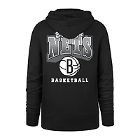 Sweat à capuche homme '47 Black Brooklyn Nets 2025/26 City Edition Jab Step Headline