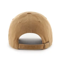 Men's '47 Tan Brooklyn Nets Ballpark Clean Up Adjustable Hat