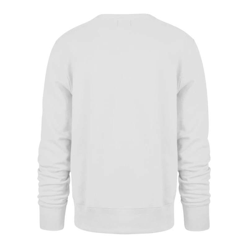 Men's '47 White Brooklyn Nets Spotlight Headline Pullover Sweatshirt