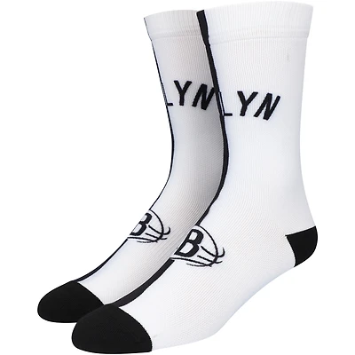 Chaussettes mi-mollet fendues Brooklyn Nets pour hommes