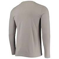 Men's Concepts Sport Black/Gray Brooklyn Nets Long Sleeve Top & Pants Sleep Set