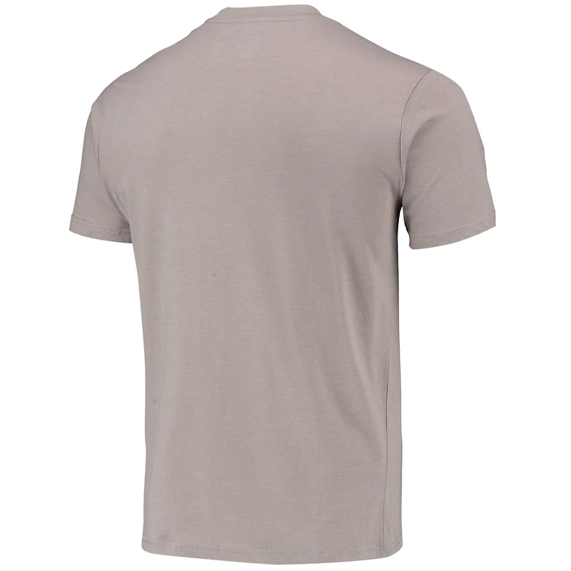 Ensemble de nuit T-shirt et short Brooklyn Nets Concepts Sport pour hommes, noir/gris