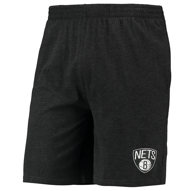Men's Concepts Sport Black/Gray Brooklyn Nets T-Shirt & Shorts Sleep Set