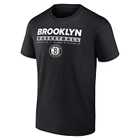 Fanatics pour hommes, noir/blanc, Brooklyn Nets, ensemble de deux Just Net Combo