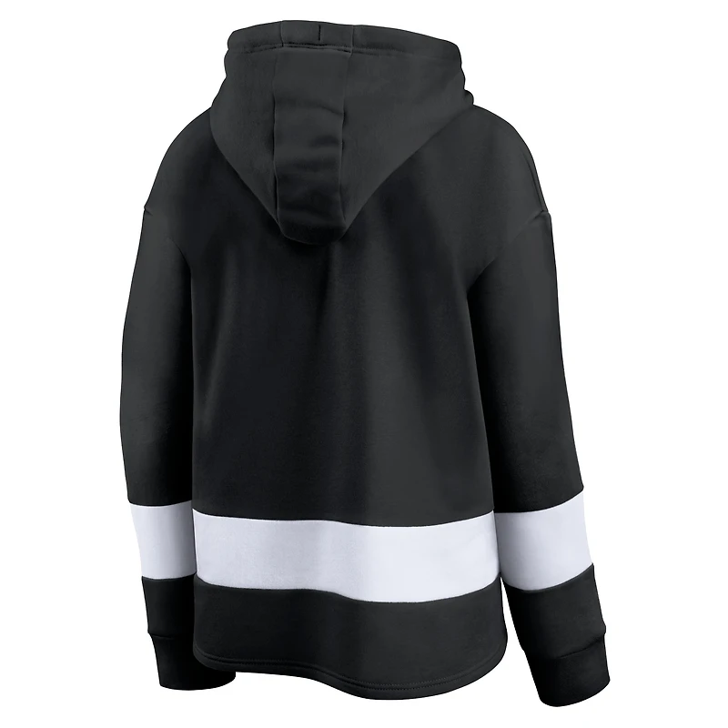 Men's Fanatics Black Brooklyn Nets Block Party Major Play - Pullover Hoodie