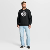 Sweat-shirt noir Brooklyn Nets Essential Legacy pour homme de Fanatics