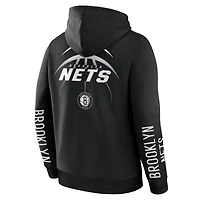 Sweat à capuche noir fanatiques pour hommes Brooklyn Nets Legacy Guard