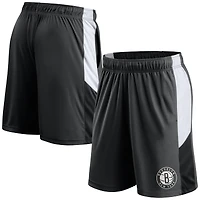 Men's Fanatics  Black Brooklyn Nets Practice Performance Shorts