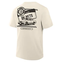 T-shirt Fanatics Cream Brooklyn Nets Team Culture pour homme