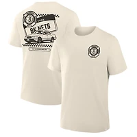 Men's Fanatics Cream Brooklyn Nets Team Culture T-Shirt