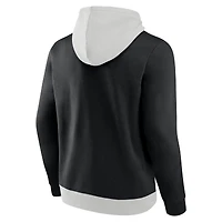 Men's Fanatics White/Black Brooklyn Nets Primary Arctic Pullover Hoodie