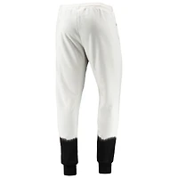 Pantalon de jogging FISSL Oatmeal Brooklyn Nets Double Dribble Tie-Dye Fleece pour homme