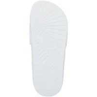 Men's ISlide White Brooklyn Nets Primary Motto Slide Sandals