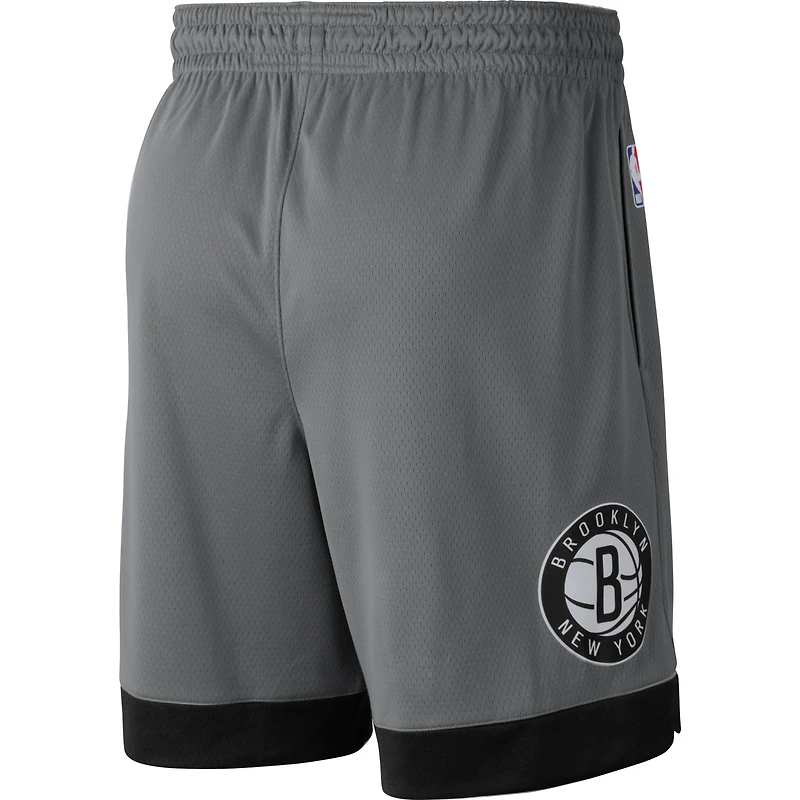 Short Swingman anthracite Jordan Brand pour hommes Brooklyn Nets Statement Edition