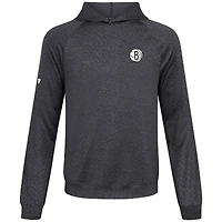 Sweat à capuche noir Challenger des Brooklyn Nets pour homme Levelwear