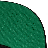 Men's Mitchell & Ness White Brooklyn Nets Hot Fire Snapback Hat