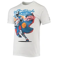 Men's NBA x McFlyy White Brooklyn Nets Identify Artist Series T-Shirt