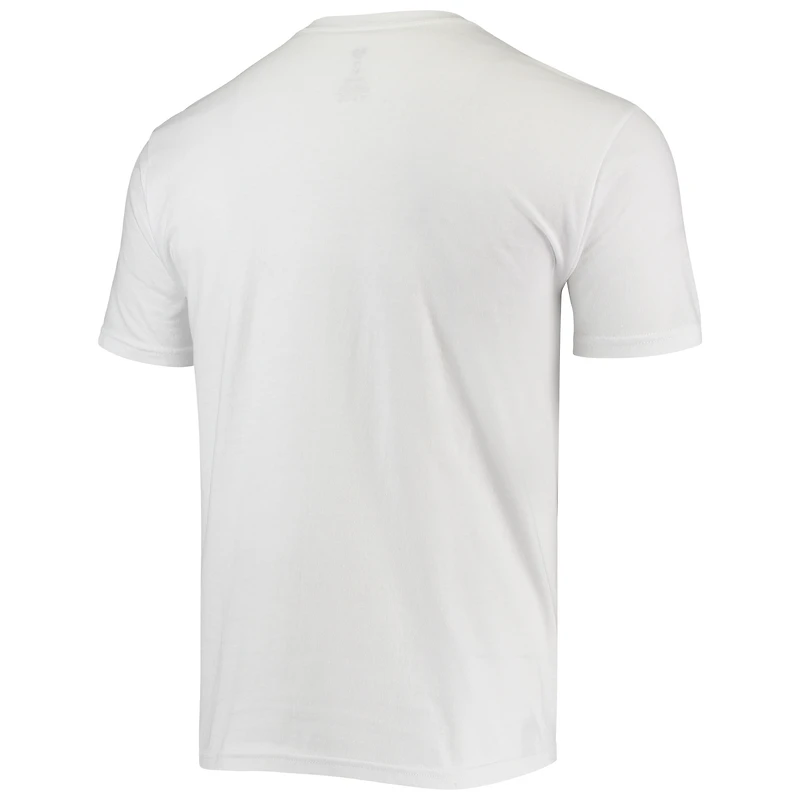 Men's NBA x McFlyy White Brooklyn Nets Identify Artist Series T-Shirt