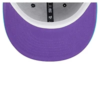 Casquette ajustée 59FIFTY Brooklyn Nets Arcade Scheme New Era pour hommes, noir/bleu sarcelle