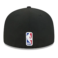Men's New Era Black Brooklyn Nets 2025/26 City Edition 59FIFTY Fitted Hat