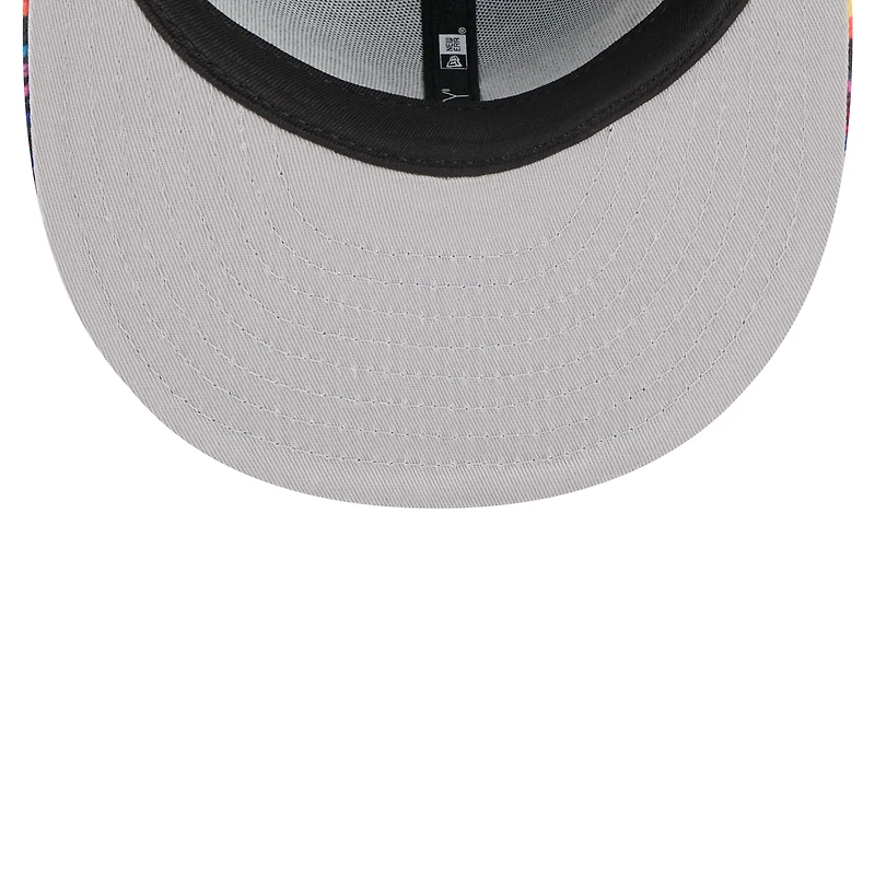 Casquette ajustée New Era Brooklyn Nets City Edition 59FIFTY noire pour homme