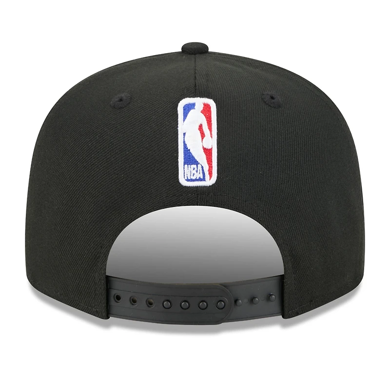 Men's New Era Black Brooklyn Nets 2025/26 City Edition 9FIFTY Snapback Hat