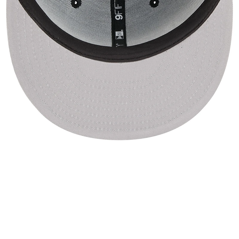 Men's New Era Black Brooklyn Nets 2025/26 City Edition 9FIFTY Snapback Hat