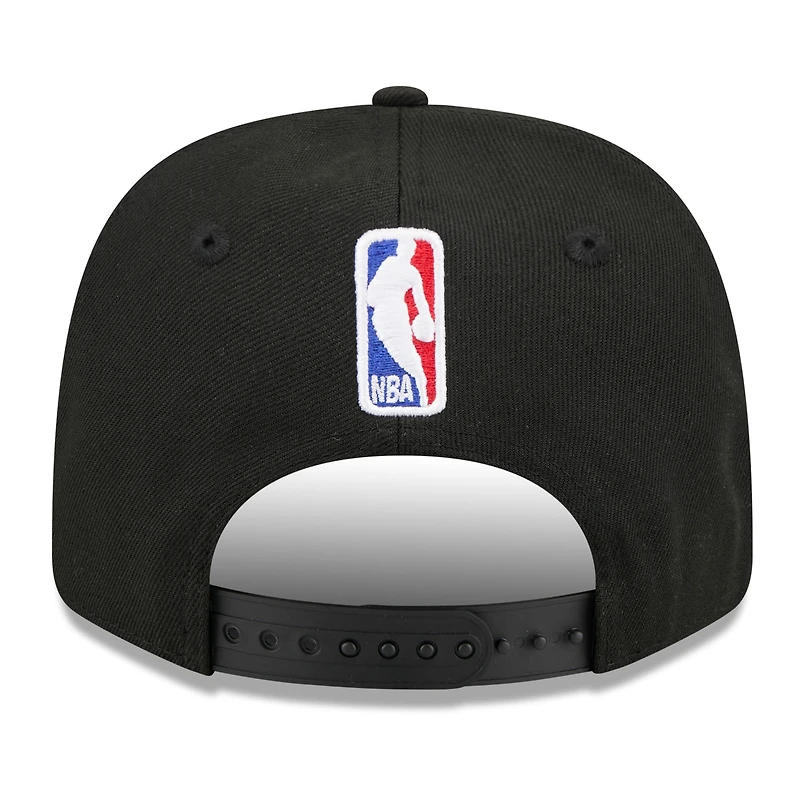 Casquette ajustable New Era Brooklyn Nets City Edition 2025/26 pour homme, noire, modèle 9SEVENTY