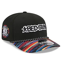 Casquette ajustable New Era Brooklyn Nets City Edition 2025/26 pour homme, noire, modèle 9SEVENTY