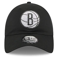 Casquette New Era noire pour homme Brooklyn Nets, édition spéciale draft NBA 2026, style classique décontracté et ajustable