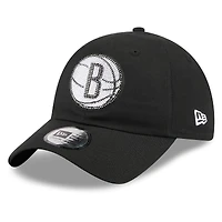 Casquette New Era noire pour homme Brooklyn Nets, édition spéciale draft NBA 2026, style classique décontracté et ajustable