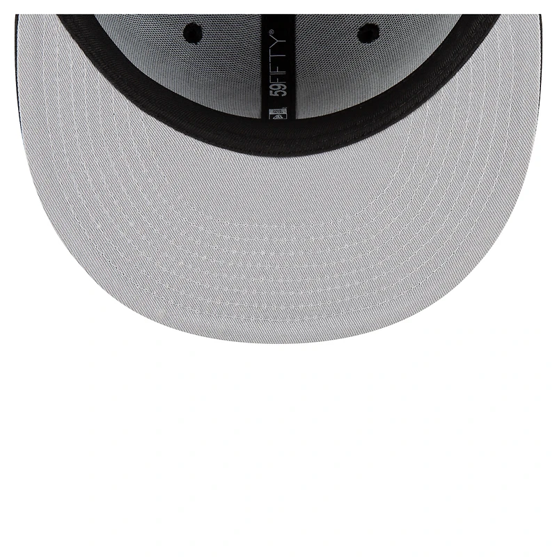 Men's New Era Black Brooklyn Nets 59FIFTY Fitted Hat