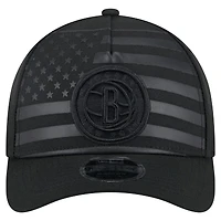 Casquette ajustable A-Frame 9FORTY Game Day Flag des Brooklyn Nets de New Era pour homme