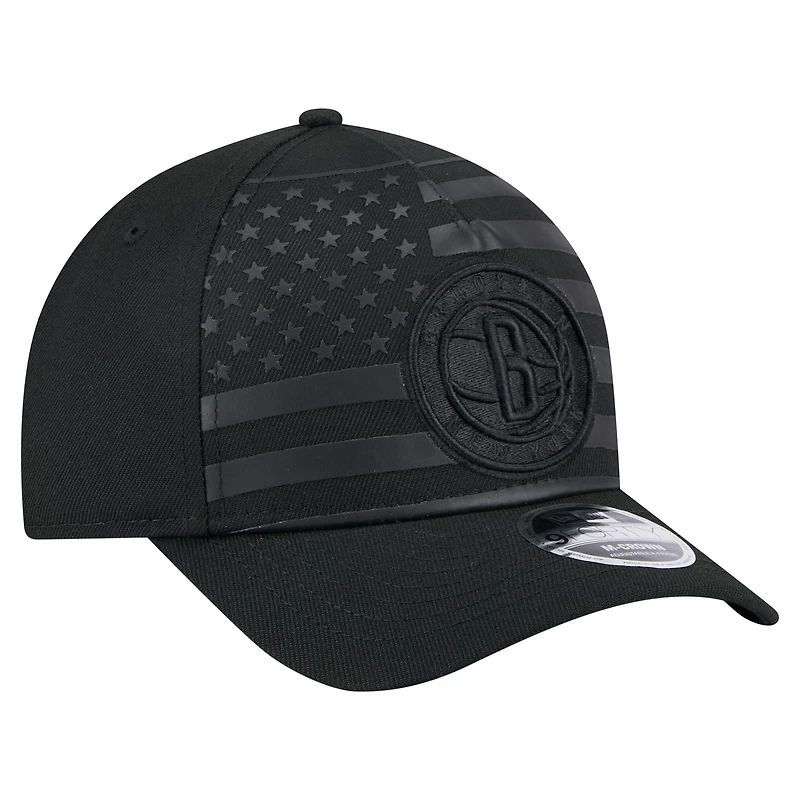Casquette ajustable A-Frame 9FORTY Game Day Flag des Brooklyn Nets de New Era pour homme