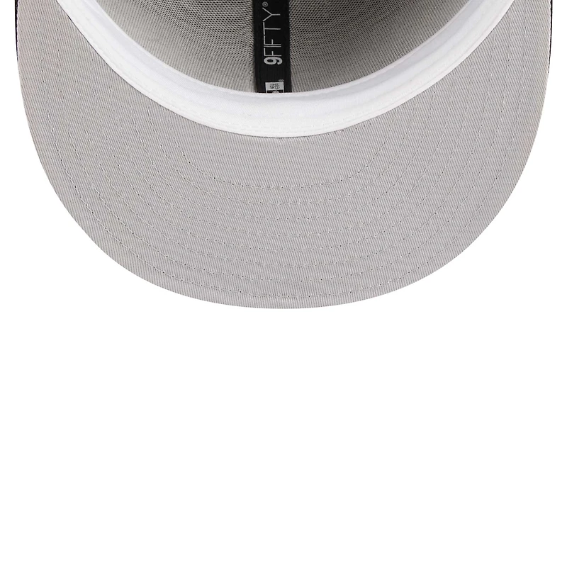 Casquette Snapback 9FIFTY Golden Tall Text New Era Brooklyn Nets pour homme noire