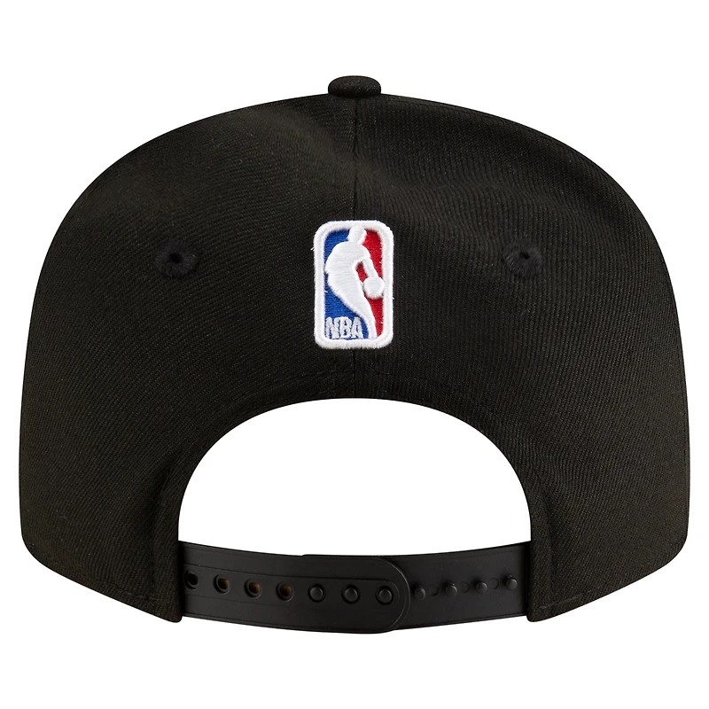 Casquette snapback Jersey Hook 9FIFTY noire Brooklyn Nets pour homme New Era