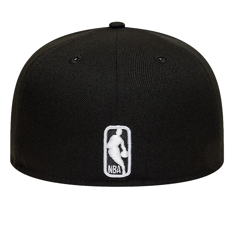 Men's New Era  Black Brooklyn Nets Team 59FIFTY Fitted Hat