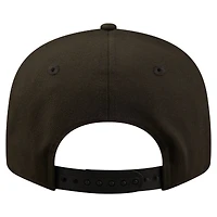 Men's New Era  Black Brooklyn Nets Team 9FIFTY Snapback Hat
