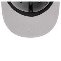 Casquette ajustée New Era 59FIFTY noire Brooklyn Nets Team Collage pour homme
