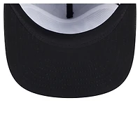 Casquette snapback noire New Era pour homme avec texte de l'équipe des Brooklyn Nets