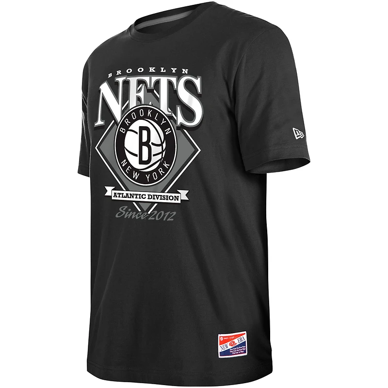 NWE NETS NOIR HOMME NBA FA23 THROWBACK SST TEEMENSCR