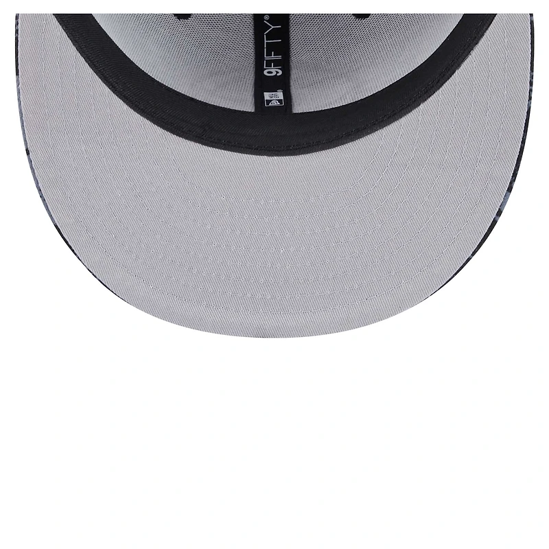 Casquette à visière noire New Era Brooklyn Nets Tip-Off 9FIFTY pour homme