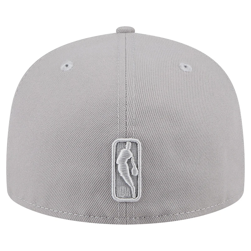 Casquette ajustée 59Fifty pour homme New Era Brooklyn Nets gris color pack