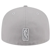 Casquette ajustée 59Fifty pour homme New Era Brooklyn Nets gris color pack