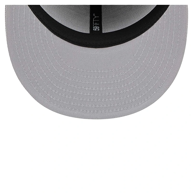 Casquette ajustée 59Fifty pour homme New Era Brooklyn Nets gris color pack
