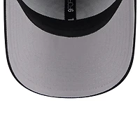 Men's New Era Heather Gray/Black Brooklyn Nets Active Digi-Tech Two-Tone 9FORTY Adjustable Hat