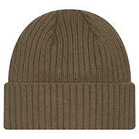 Men's New Era Olive Brooklyn Nets Color Pack Cuffed Knit Hat