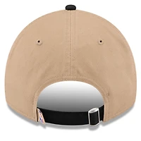 Casquette ajustable Brooklyn Nets 2024 NBA Draft 9TWENTY New Era pour homme, beige/noir